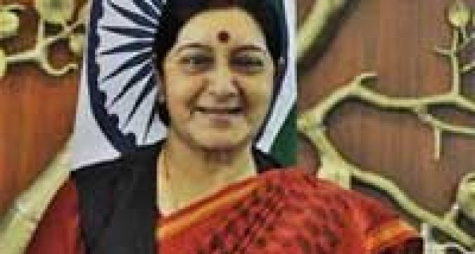 Sushma Swaraj to visit Singapore for 50th anniversary celebs of Indo-Singapore diplomatic ties