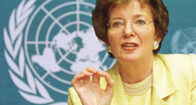 UN chief appoints former Irish president Mary Robinson envoy on climate change