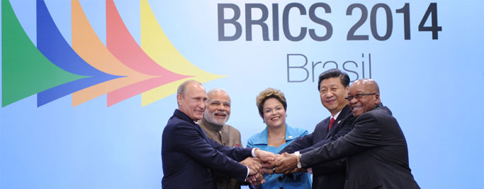 BRICS leaders at Ceara Events Centre, in Fortaleza, Brazil