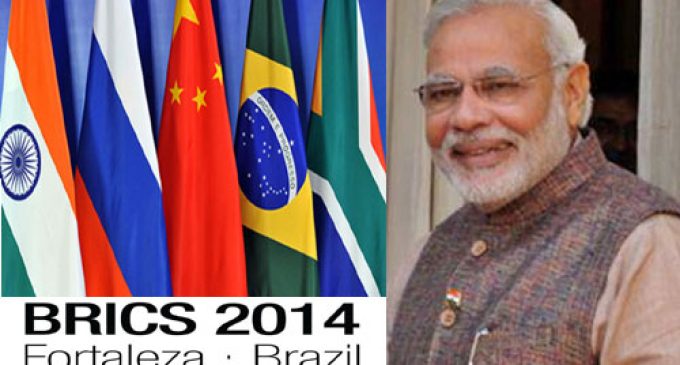 BRICS bank on agenda as Modi leaves for Brazil summit