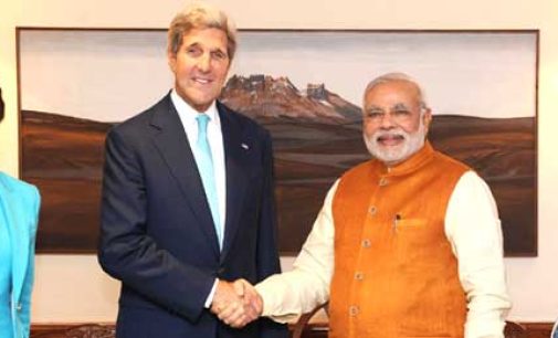 Kerry meets Modi, says Obama keen on productive Washington summit