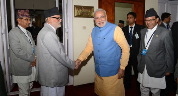 Modi, Nepal PM seek to promote ties, cooperation