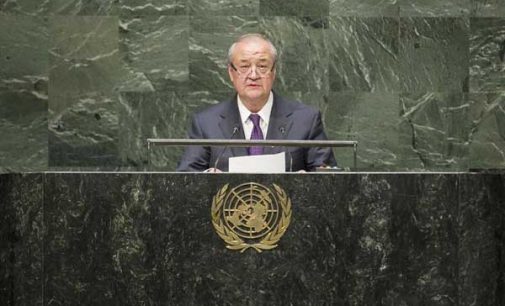 Address by the Minister of Foreign Affairs of the Republic of Uzbekistan A. Kamilov at the General DEBATES of The 69th Session of the UN General Assembly