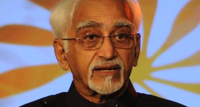 Indian Vice President Ansari seeks India-Iran cooperation for peace in Afghanistan