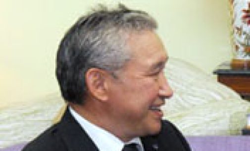 Ambassador of the Republic of Kazakhastan to India, Mr. Doulat Kuanyshev calls on the Vice President, Shri Mohd. Hamid Ansari