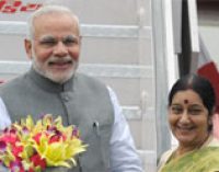 Indian PM Modi returns from successful Japan visit