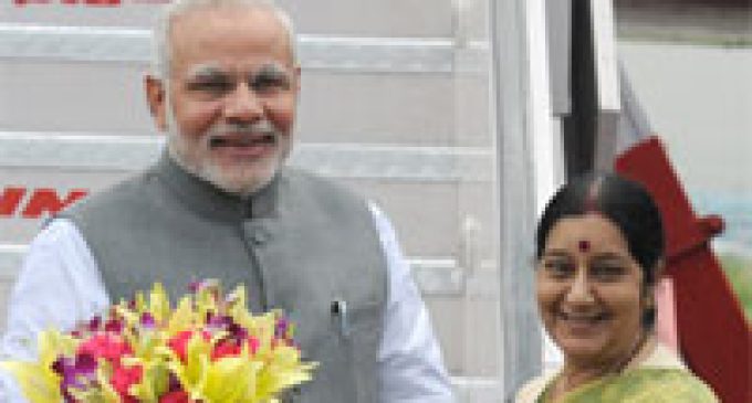 Indian PM Modi returns from successful Japan visit