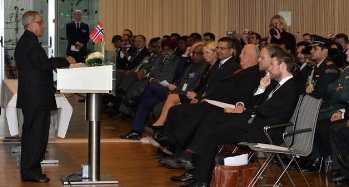 President invites Norwegian investment in India’s infrastrucuture