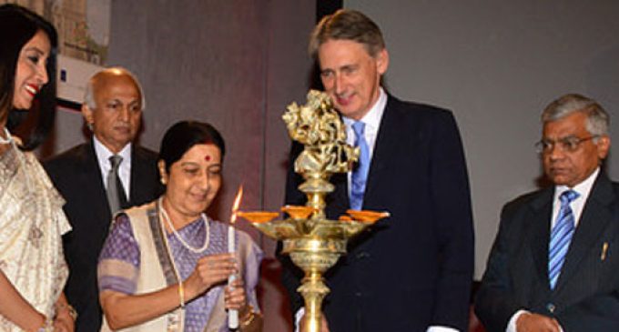 Participate in India’s growth story, Sushma Swaraj tells diaspora