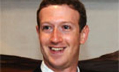 CEO of Facebook, Mark Zuckerberg calling on the Prime Minister Narendra Modi