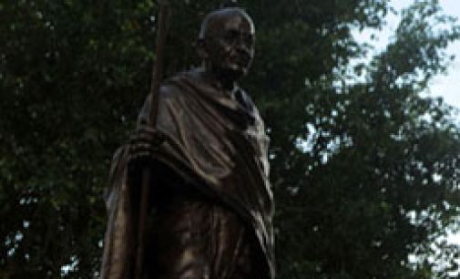 Modi unveils Gandhi statue, says Mahatma relevant today too