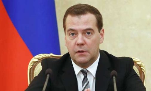 Russia at risk of deep recession, says Medvedev