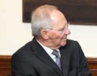 Finance Minister of Germany, Wolfgang Schauble calling on the Prime Minister Narendra Modi