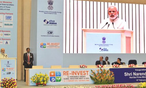Energy plays vital role in development of humankind : PM Modi
