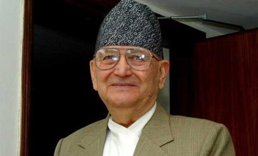Former Nepal PM Surya Bahadur Thapa dies