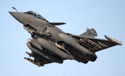 India receives first Rafale fighter in France