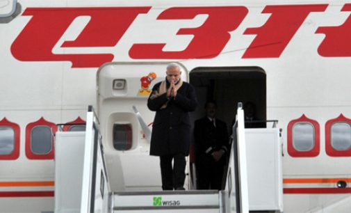 PM Modi arrives in Berlin, to hold talks with Merkel