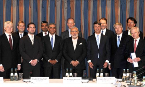 Modi in Hannover, meets German CEOs