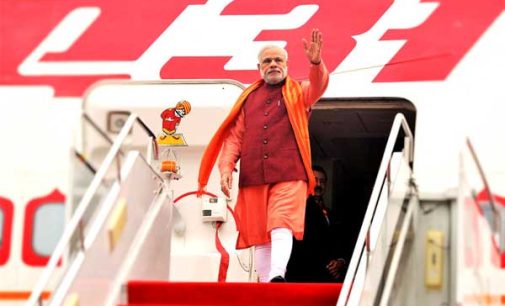 Modi leaves for Palestine, West Asia tour