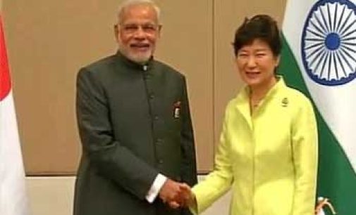 Modi meets South Korean president