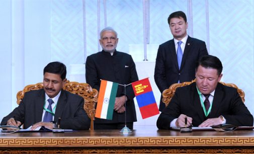 Modi on historic visit to Mongolia; offers $1 bn credit