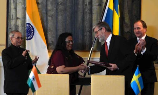 India, Sweden ink six agreements on Pranab visit