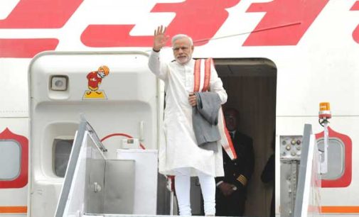 Modi leaves on Central Asia, Russia visit