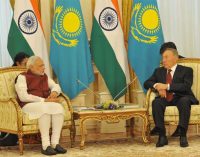 Modi holds talks with Kazakh president