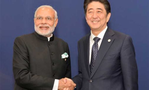 Prime Minister, Narendra Modi meeting the Prime Minister of Japan, Shinzo Abe, on the sidelines of COP21 Summit, in Paris, France.