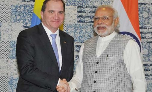 Sweden and India are partners in many fields: Swedish Prime Minister