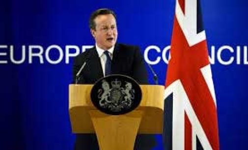 Cameron to quit as PM after Britain exits EU