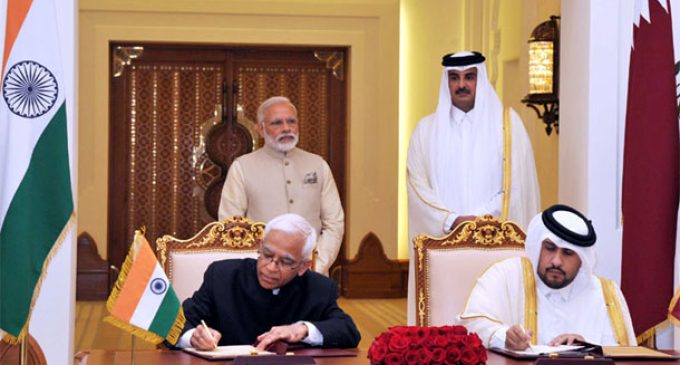 India, Qatar sign 7 agreements