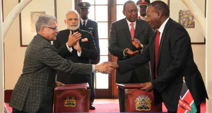 India, Kenya sign seven agreements