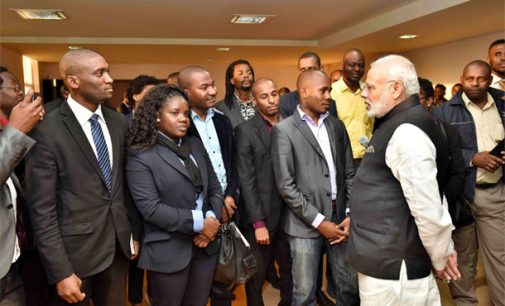 PM Modi visits innovation centre in Mozambique