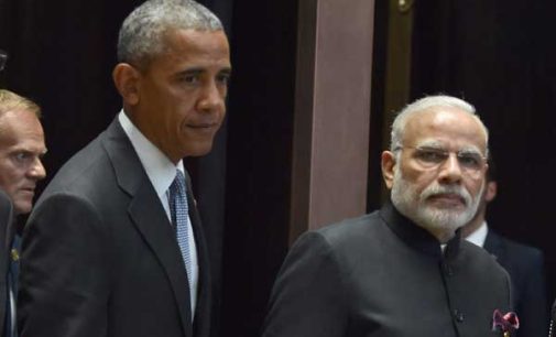 Prime Minister, Narendra Modi with the President of United States of America (USA), Barack Obama