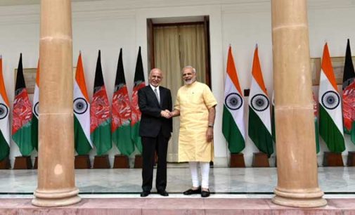 Modi meets Afghan President