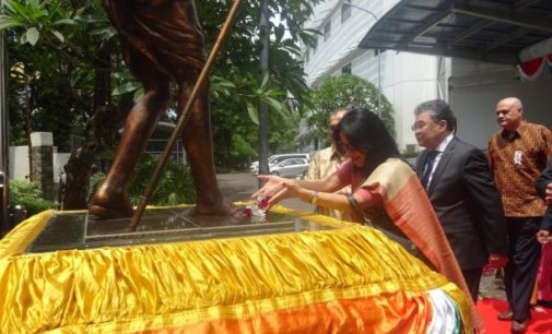 Indian embassy in Jakarta celebrates Gandhi Jayanti