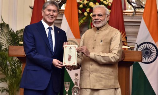 India, Kyrgyzstan to together fight terrorism, radicalism