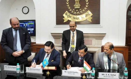 India and Kazakhstan sign Protocol to amend the Double Taxation Avoidance Convention