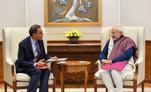 Ambassador Verma’s Farewell Meeting with Prime Minister Modi