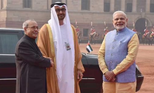 Abu Dhabi Crown Prince gets ceremonial welcome