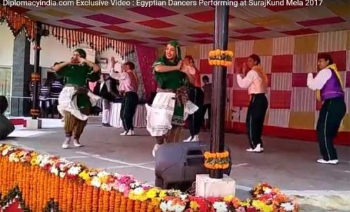 Diplomacyindia.com Exclusive Video : Egyptian Dancers Performing at SurajKund Mela 2017
