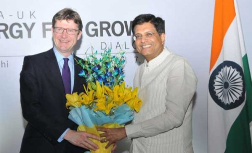 MoS for Power, Coal, New and Renewable Energy and Mines (IC), Piyush Goyal and the UK Secretary of State for Business, Energy and Industrial Strategy, Greg Clark