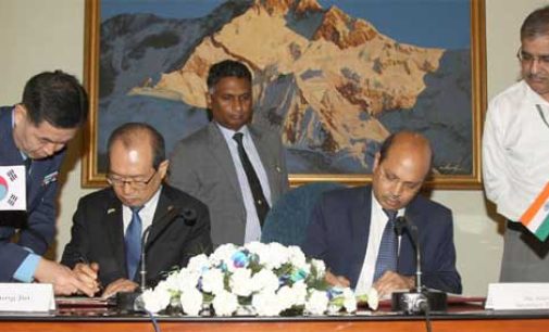 India, South Korea sign MoU on shipbuilding
