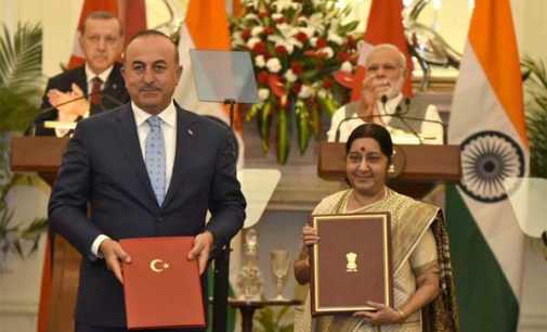 India, Turkey sign three agreements