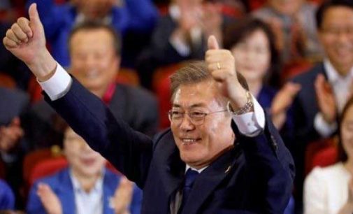 Moon Jae-in sworn in as South Korea’s President