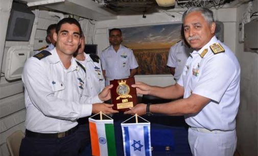 Indian Naval ships visit Israel ahead of PM’s visit