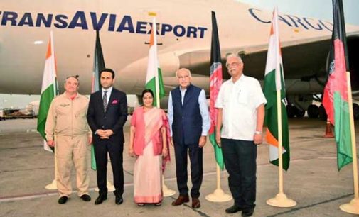 India, Afghanistan establish direct air freight corridor