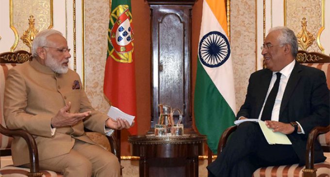 India, Portugal to cooperate on startups, oceanography
