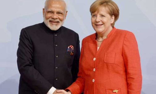 Merkel receives Modi ahead of G20 Summit